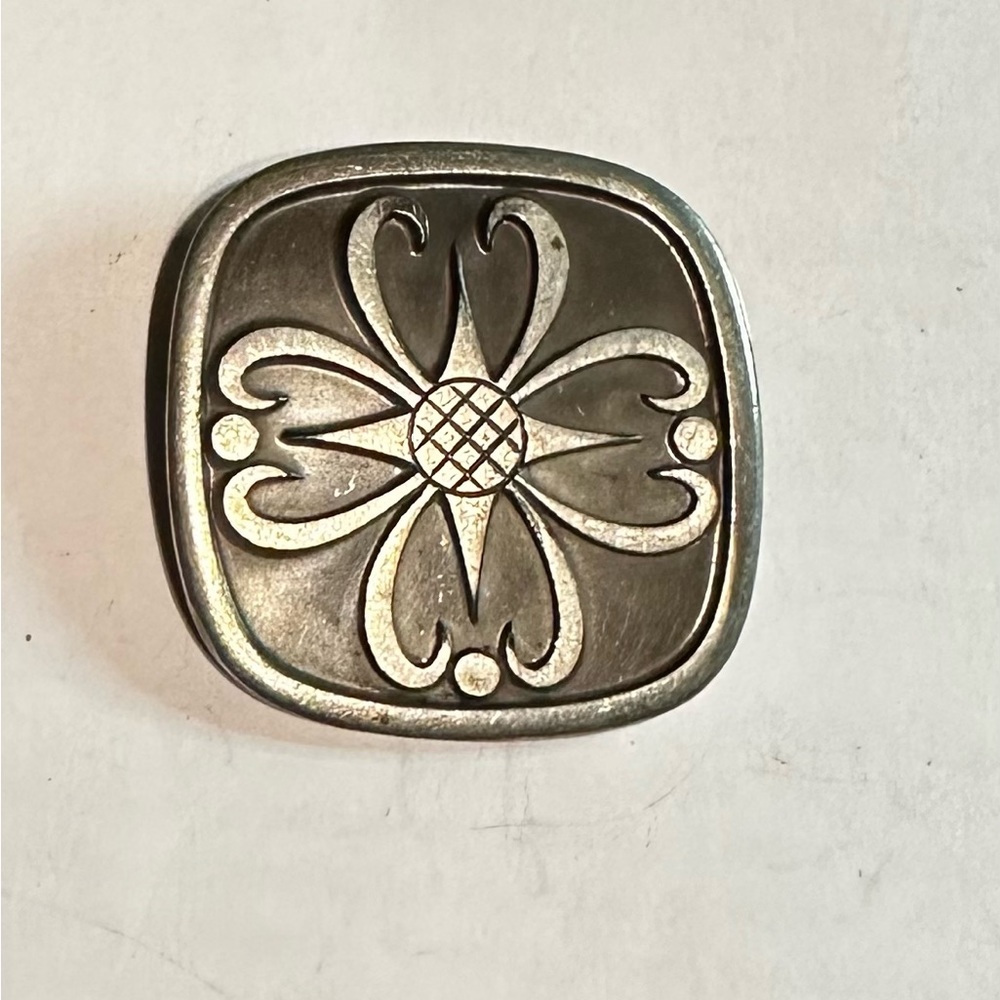 Art deco pin signed Norway